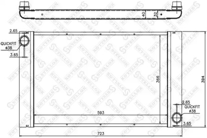 Теплообменник STELLOX 10-25574-SX