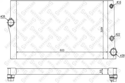 Теплообменник STELLOX 10-25577-SX