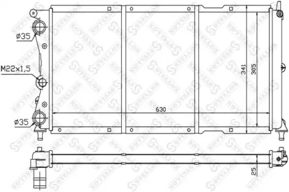 Теплообменник STELLOX 10-25739-SX