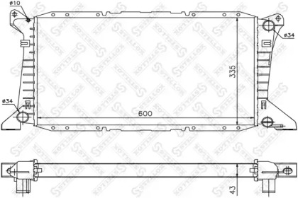 Теплообменник STELLOX 10-25783-SX