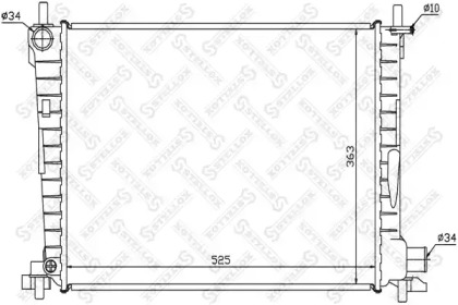 Теплообменник STELLOX 10-25787-SX