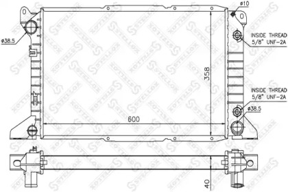 Теплообменник STELLOX 10-25821-SX