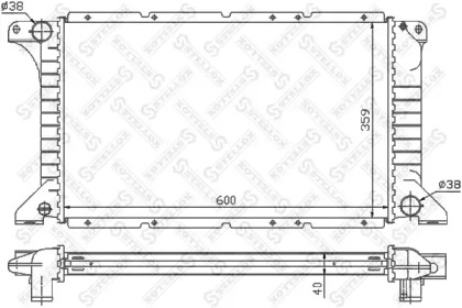 Теплообменник STELLOX 10-25822-SX