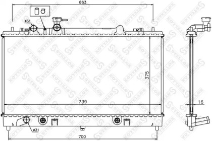 Теплообменник STELLOX 10-25852-SX