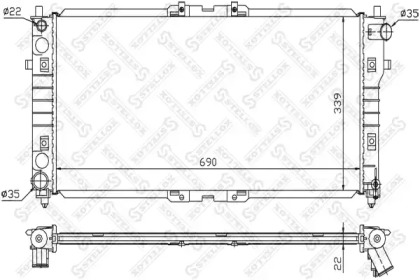 Теплообменник STELLOX 10-25859-SX