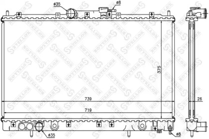 Теплообменник STELLOX 10-25962-SX