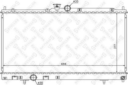 Теплообменник STELLOX 10-25968-SX