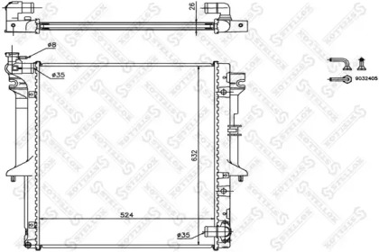 Теплообменник STELLOX 10-25972-SX