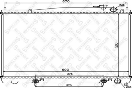 Теплообменник STELLOX 10-25977-SX