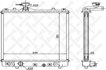 Теплообменник STELLOX 10-25997-SX