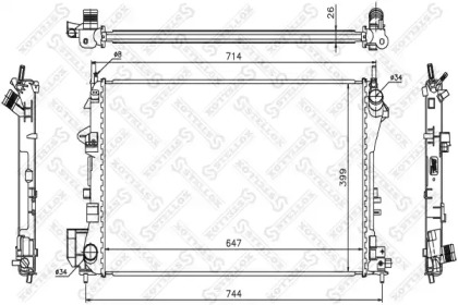 Теплообменник STELLOX 10-26002-SX