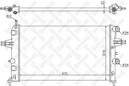 Теплообменник STELLOX 10-26051-SX