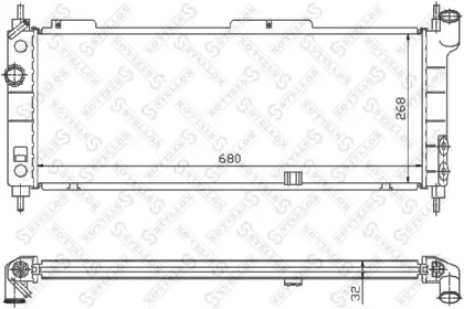 Теплообменник STELLOX 10-26068-SX