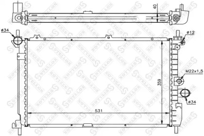 Теплообменник STELLOX 10-26069-SX