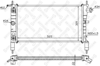 Теплообменник STELLOX 10-26071-SX