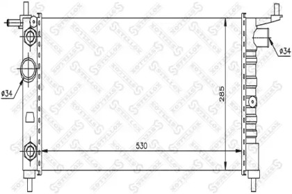 Теплообменник STELLOX 10-26072-SX