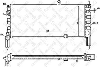 Теплообменник STELLOX 10-26073-SX