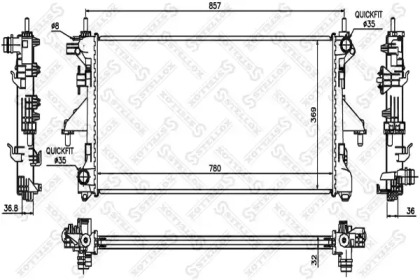 Теплообменник STELLOX 10-26105-SX