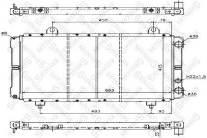 Теплообменник STELLOX 10-26106-SX