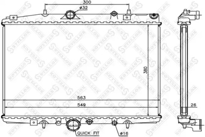 Теплообменник STELLOX 10-26136-SX