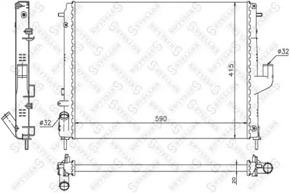 Теплообменник STELLOX 10-26163-SX