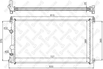 Теплообменник STELLOX 10-26182-SX