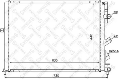 Теплообменник STELLOX 10-26187-SX