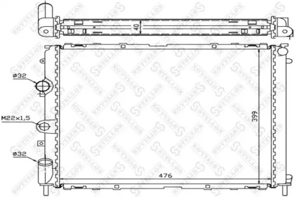 Теплообменник STELLOX 10-26189-SX