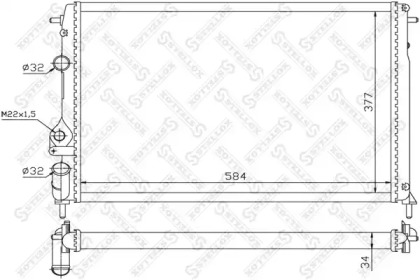 Теплообменник STELLOX 10-26194-SX