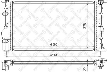 Теплообменник STELLOX 10-26198-SX