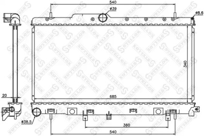 Теплообменник STELLOX 10-26246-SX