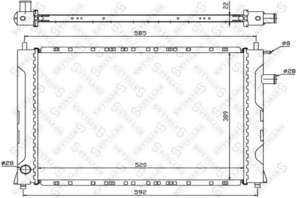 Теплообменник STELLOX 10-26274-SX