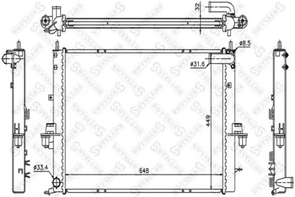 Теплообменник STELLOX 10-26282-SX