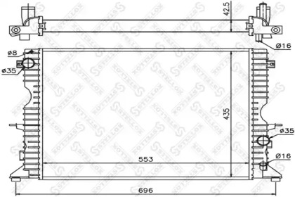 Теплообменник STELLOX 10-26284-SX