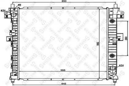 Теплообменник STELLOX 10-26287-SX