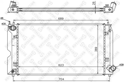 Теплообменник STELLOX 10-26308-SX