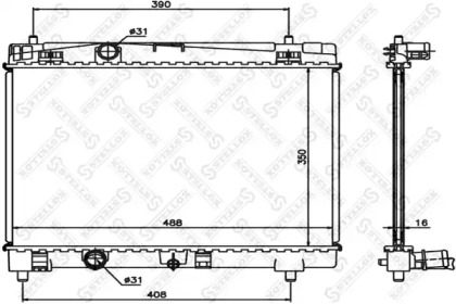 Теплообменник STELLOX 10-26321-SX