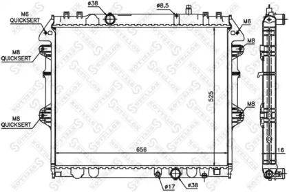 Теплообменник STELLOX 10-26341-SX