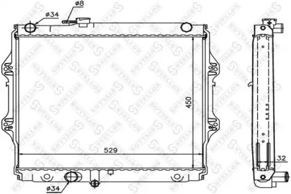 Теплообменник STELLOX 10-26357-SX