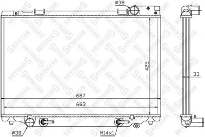 Теплообменник STELLOX 10-26372-SX