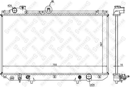 Теплообменник STELLOX 10-26377-SX