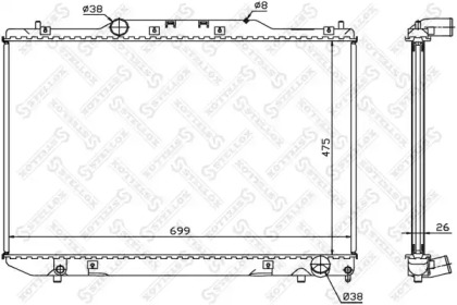 Теплообменник STELLOX 10-26386-SX