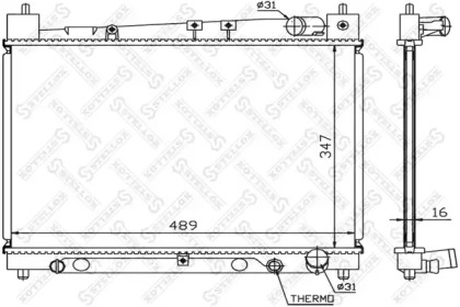 Теплообменник STELLOX 10-26387-SX