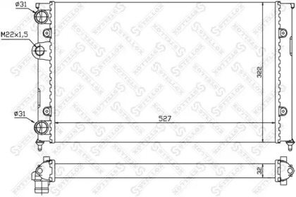 Теплообменник STELLOX 10-26413-SX