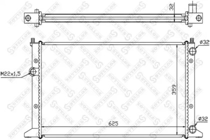 Теплообменник STELLOX 10-26427-SX