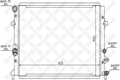 Теплообменник STELLOX 10-26435-SX