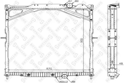 Теплообменник STELLOX 10-26441-SX