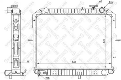 Теплообменник STELLOX 10-26491-SX