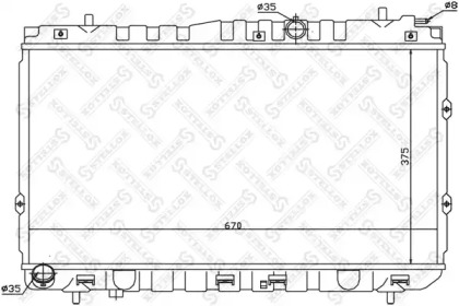 Радиатор, охлаждение двигателя STELLOX 10-26503-SX