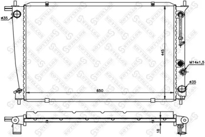 Теплообменник STELLOX 10-26539-SX